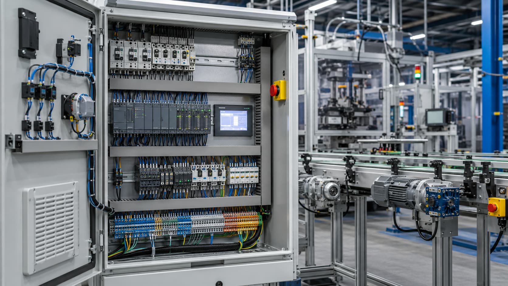 Comando elétrico industrial CLP: Projeto Logtek 