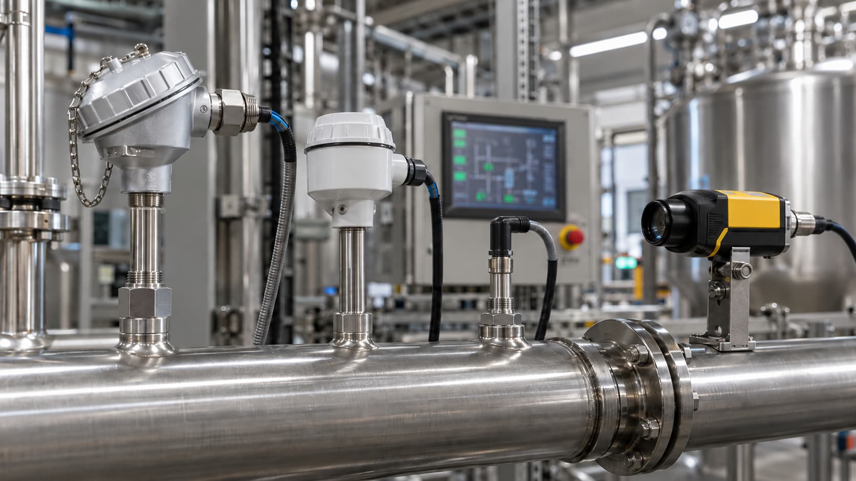 Tipos de sensores de temperatura industriais e aplicações