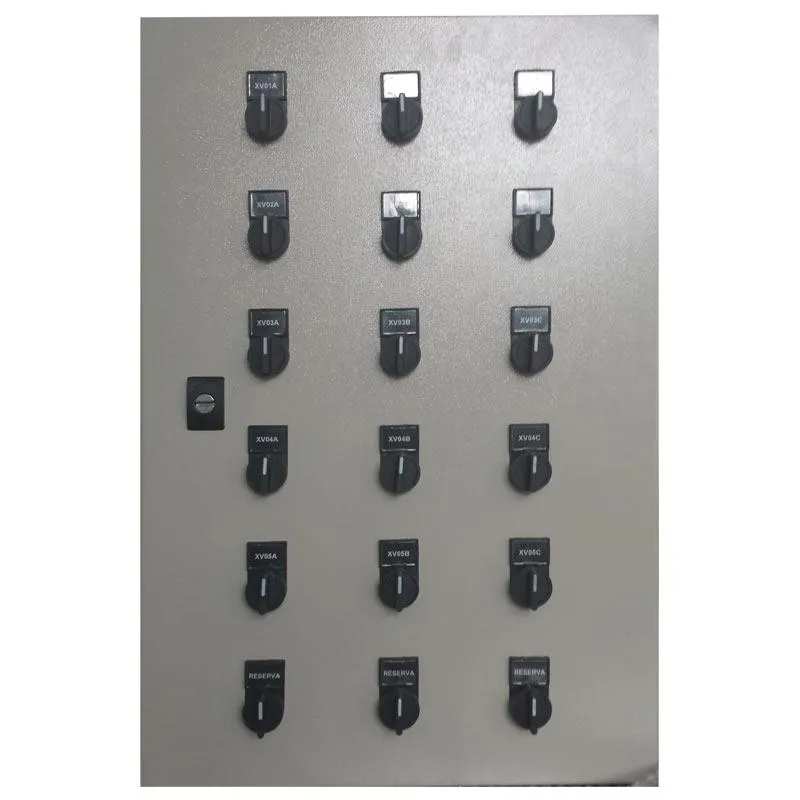 Painel Elétrico para Comando de Válvulas Industriais