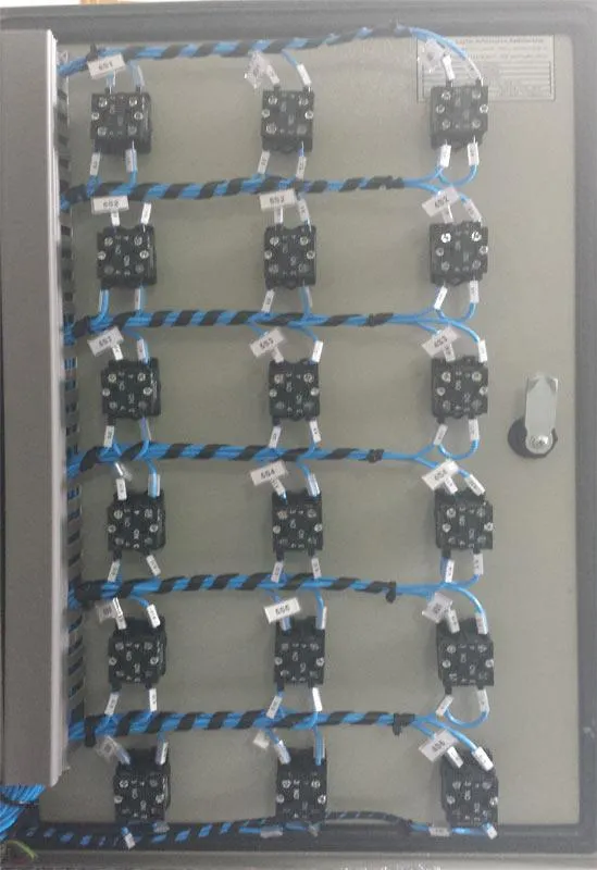 Painel Elétrico para Comando de Válvulas Industriais
