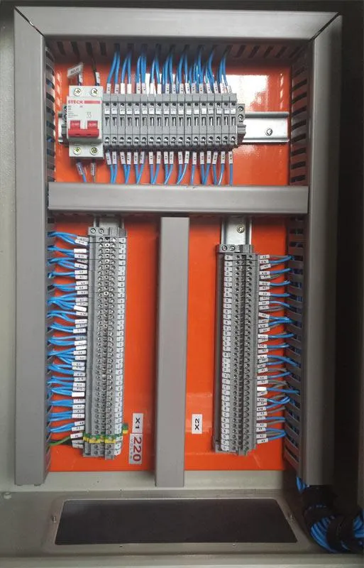 Painel Elétrico para Comando de Válvulas Industriais