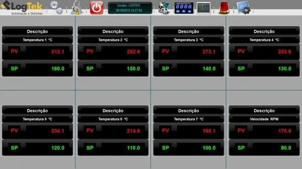Sistema Supervisório para CQI-9 em Processos Industriais